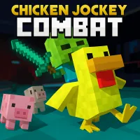 Chaos has arrived. Prepare to confront overwhelming odds in Chicken Jockey Combat as you fight your way through endless waves of opponents. Get into the action and fight now!