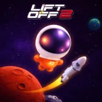 A rocket waits on the launchpad and the countdown has already begun. In Lift Off 2, every tap shapes the flight ahead.