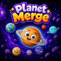 Planet Merge is a charming merge game that turns simple matching into a playful journey through space. Combine planets, manage gravity, and discover how large your solar system can become. Start merging and reach for the Sun!