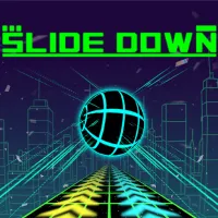 Slide Down is an Endless Ball Running Game and puts you in control of a glowing ball racing down endless neon slopes.